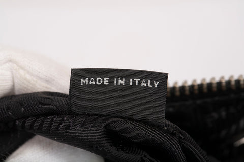 Authentic Black Prada Re-Edition 2005 Re-Nylon and Saffiano Mini Bag
