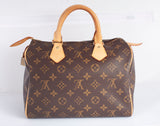 Authentic Louis Vuitton Monogram Speedy 25