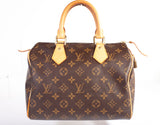 Authentic Louis Vuitton Monogram Speedy 25