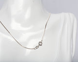 Dainty 18" Sterling Silver .925 Box Chain