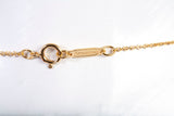 Authentic Tiffany & Co. 18k Yellow Gold Triple Heart Necklace 14"