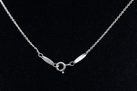 Authentic Tiffany & Co. Peretti Medium Apple Necklace Sterling Silver 16"