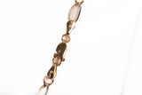 Unisex 14k Tri-Tone Figaro Link Chain 24''