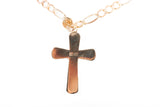 Men's 14k Yellow Gold Cross Pendant