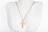 Men's 14k Yellow Gold Cross Pendant