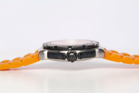 RARE TAG HEUER FORMULA 1 WAC1213 Quartz 36mm watch Wristwatch Orange