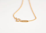 Authentic Tiffany & Co. 18k Yellow Gold Triple Heart Necklace 14"