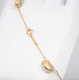 Authentic Tiffany & Co Elsa Peretti Bean 18k Yellow Gold Bracelet 7.25"