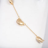 Authentic Tiffany & Co Elsa Peretti Bean 18k Yellow Gold Bracelet 7.25"