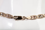 Ladies 14k Tri-Color Valentino Mariner Anchor Style Chain 20"