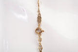 Ladies 18k Yellow Gold Geometric Mariner Style Link Chain