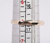 Ladies 14k Yellow Gold Braided Band Size 6.5