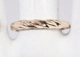 Ladies 14k Yellow Gold Braided Band Size 6.5