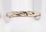Ladies 14k Yellow Gold Braided Band Size 6.5