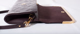 Authentic Louis Vuitton Burgundy Monogram Vernis Rossmore MM Clutch Bag