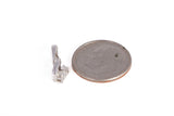 Dainty 10k White Gold .05TCW Diamond Pendant