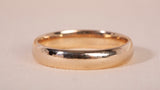 Gentlemen's 14k Yellow Gold Engagement Band Ring