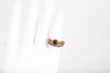 Ladies 14k Yellow Gold Onyx Soldered Bridal Set