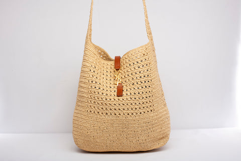 Ysl raffia hobo Clearance