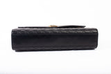 Authentic Black Saint Laurent Triquilt Medium Envelope YSL Shoulder Bag