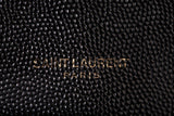 Authentic Black Saint Laurent Triquilt Medium Envelope YSL Shoulder Bag