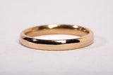 Unisex 14k Yellow Gold Band Ring