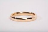 Unisex 14k Yellow Gold Band Ring