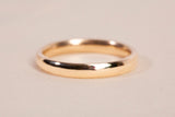 Unisex 14k Yellow Gold Band Ring