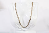 Gentlemen's 10k Yellow Gold Curb Link Style Chain 24"