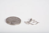 10k White Gold Dove of Peace with Diamond Accents Pendant