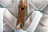 Authentic Bottega Veneta Nappa Intrecciato Mini Loop Camera Teal Washed Bag
