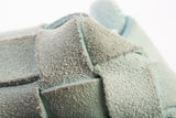 Authentic Bottega Veneta Nappa Intrecciato Mini Loop Camera Teal Washed Bag