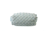 Authentic Bottega Veneta Nappa Intrecciato Mini Loop Camera Teal Washed Bag