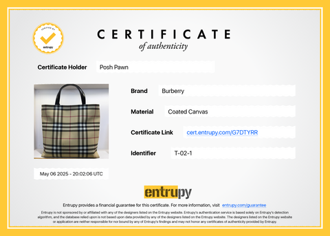 Authentic Burberry Nova Check Canvas Top Handle Tote