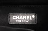 Authentic Chanel Black Lambskin Quilted Metallic Bubble Backpack