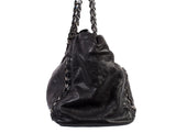 Authentic Chanel East West Black Caviar Tote Bag