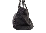 Authentic Chanel East West Black Caviar Tote Bag