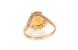 Ladies 10k Yellow Gold Citrine Ring