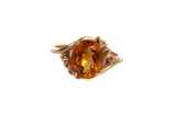 Ladies 10k Yellow Gold Citrine Ring