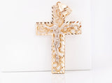 14k Yellow Gold Cross