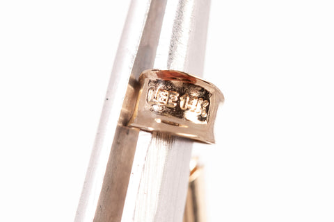 14KT 2 Tone Crucifix Pendant