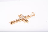 14k Yellow Gold Cross