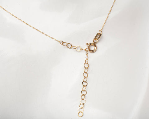 Ladies 18k Yellow Gold Adjustable Diamond-Cut Heart Pendant Necklace