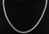 Authentic Men's David Yurman .925 Sterling Silver Box Chain 30"