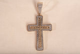 Gentlemen's 10k Yellow Gold 1.60TCW Diamond Cross Pendant