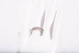 Ladies 14k White Gold .30TCW Diamond Enhancer Wedding Band