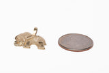 Ladies 14k Yellow Gold Small Elephant Pendant