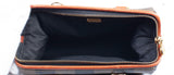 Authentic Brown Fendi Vintage Pequin Boston Bag