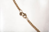 Ladies 14k Yellow Gold Beaded Bracelet Size 7.25"