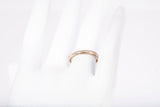 Ladies 14k Yellow Gold 2.4mm Wedding Band Size 6